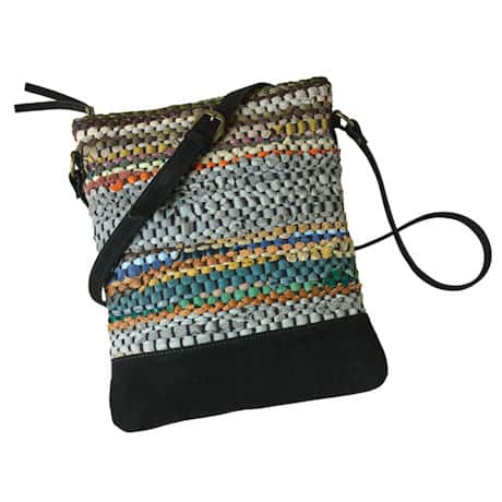 Prairie Stripe Crossbody Bag