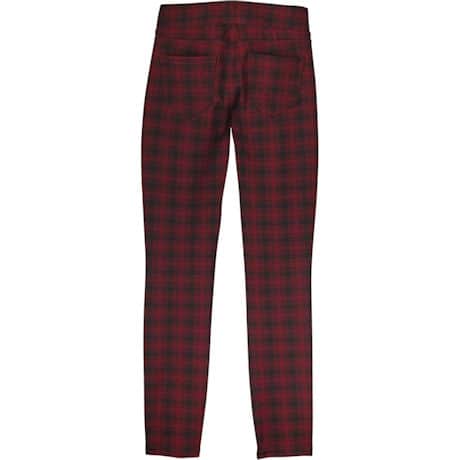 Rosewood Knit Jeans - Plaid