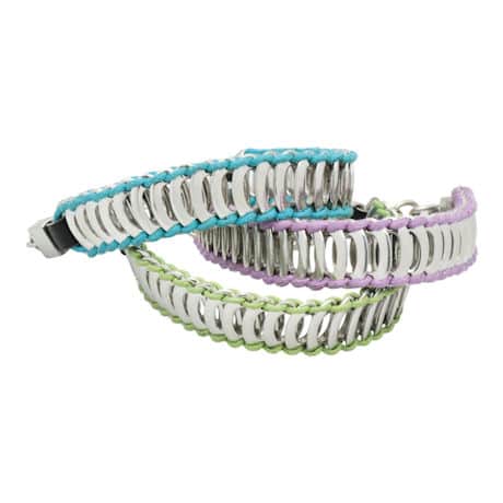 Color-Trimmed Links Bracelet