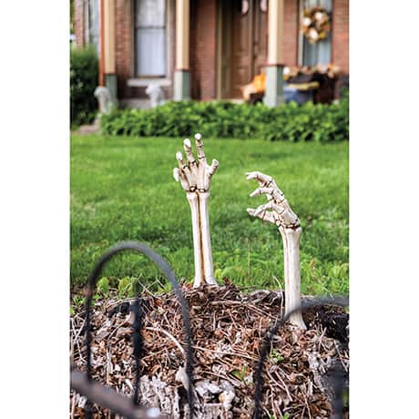 Skeleton Hands from the Grave Lawn Ornament