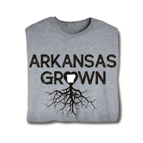 "Homegrown" T-Shirt - Choose Your State - Arkansas