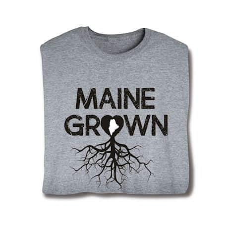 "Homegrown" T-Shirt - Choose From Any State - Maine