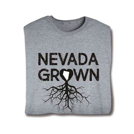 "Homegrown" T-Shirt - Choose Your State - Nevada