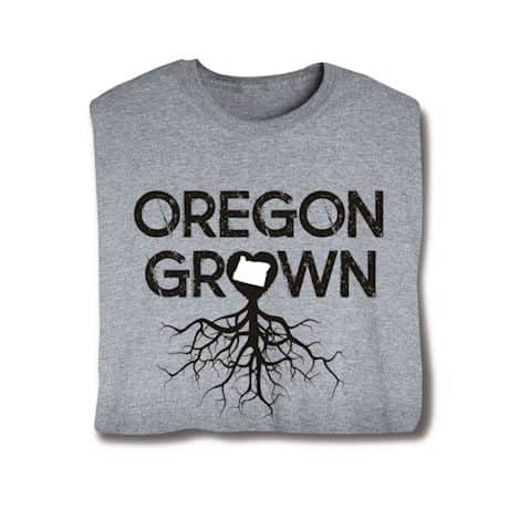 "Homegrown" T-Shirt - Choose From Any State - Oregon