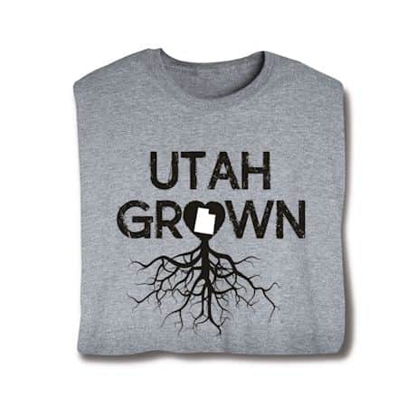 "Homegrown" T-Shirt - Choose Your State - Utah