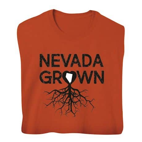 "Homegrown" T-Shirt - Choose Your State - Nevada