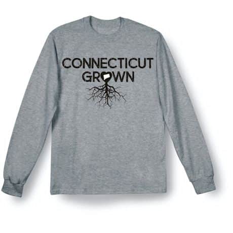 "Homegrown" T-Shirt - Choose Your State - Conneticut