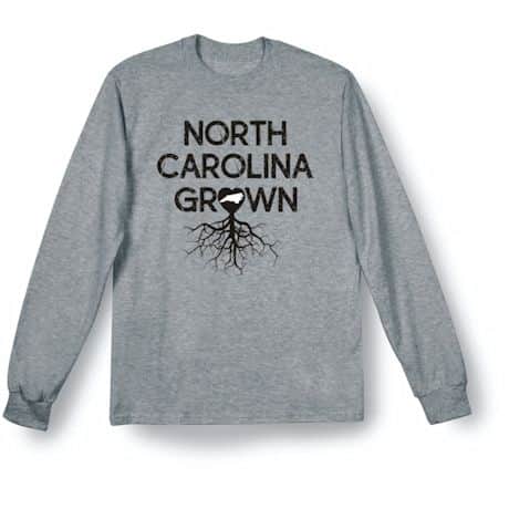 "Homegrown" T-Shirt - Choose Your State - North Carolina