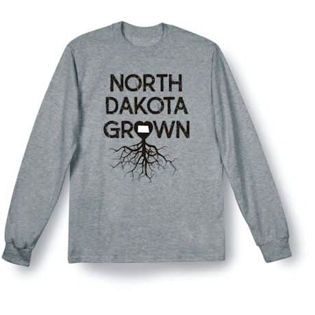 "Homegrown" T-Shirt - Choose Your State - North Dakota