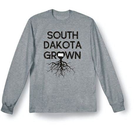 "Homegrown" T-Shirt - Choose Your State - South Dakota