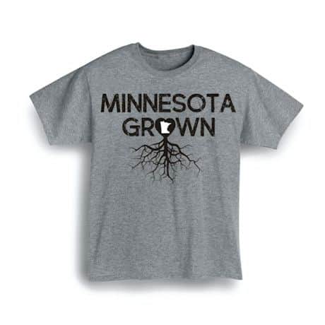 "Homegrown" T-Shirt - Choose Your State - Minnesota