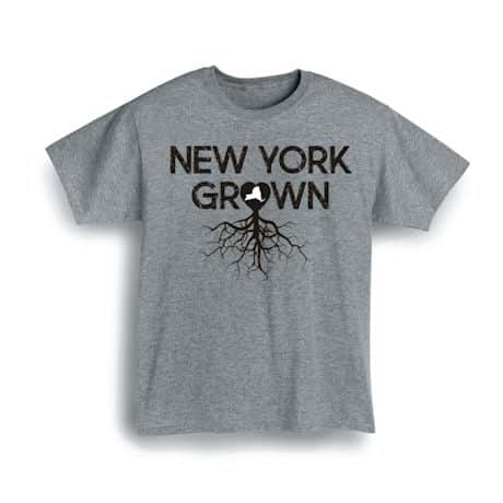 "Homegrown" T-Shirt - Choose From Any State - New York
