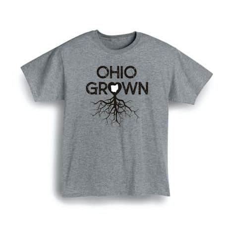 "Homegrown" T-Shirt - Choose From Any State - Ohio