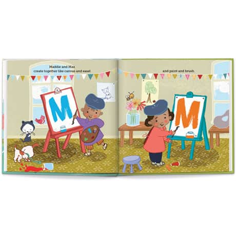 Personalized "We Go Together Like..." Children's Book