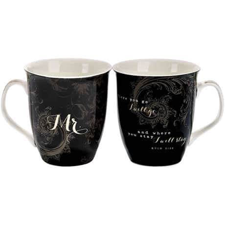 Mr. and Mrs. Together Forever Coffee Mugs Set of 2