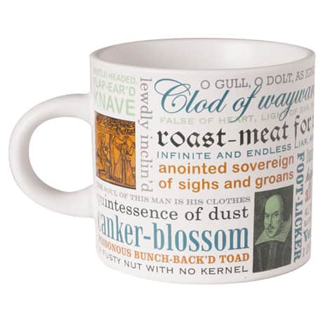 Thou Spleeny Swag-Bellied Miscreant: Create Your Own Shakespearean Insults Mug