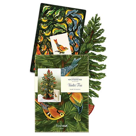Festive Pop-Up Winter Tree Card