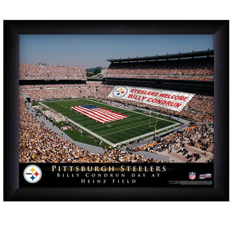 Official Personalized Pro Stadium Prints - NFL Framed