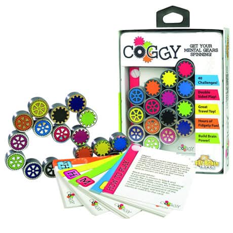 Fat Brain Toys Coggy Folding Clickig Puzzle Gears Toy and Game