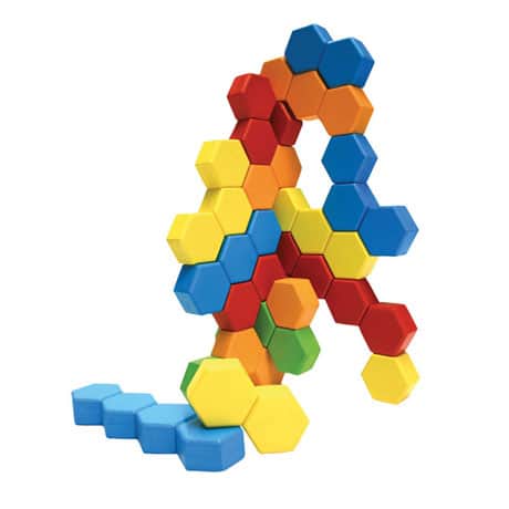 Fat Brain Toys Hexactly Pattern and Puzzle Game
