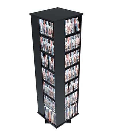 Large 4-Sided Spinning Tower - CDs & DVDs