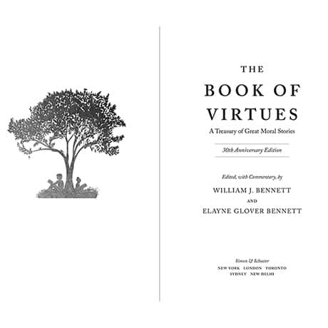 The Book of Virtues: 30th Anniversary Edition (Hardcover)