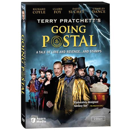 Terry Pratchett Going Postal DVD & Blu-ray