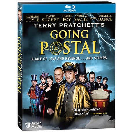 Terry Pratchett Going Postal DVD & Blu-ray