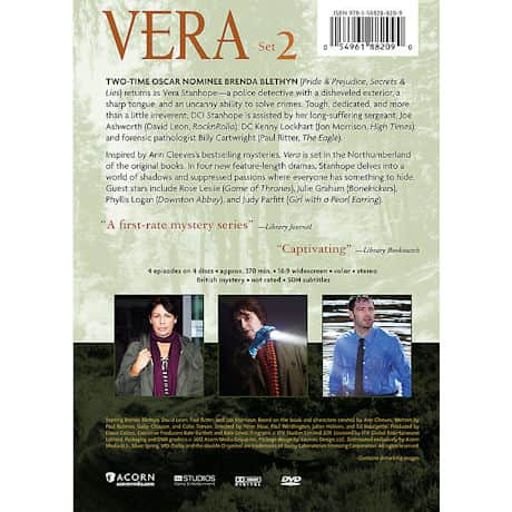 Vera: Set 2 DVD