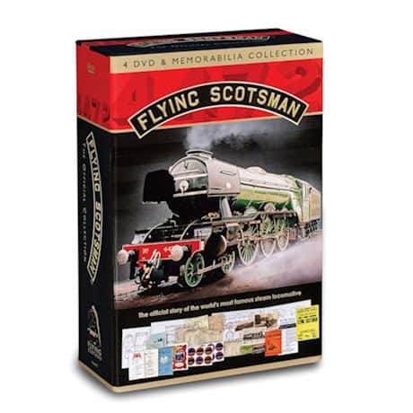 Flying Scotsman DVDs and Memorabilia Boxed Set