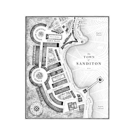 World of Sanditon Official Companion Hardcover Book