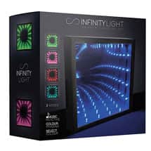 Alternate image Infinity Light LED Light Box and Mirror