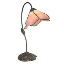 Alternate image Gossamer Lily Art Glass Lamp