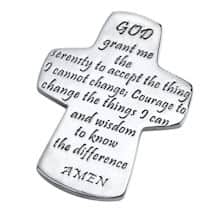 Alternate image Serenity Prayer Pocket Cross