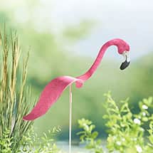 Alternate image Dancing Flamingo Garden Stake