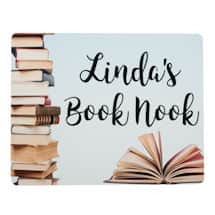 Alternate image Personalized Book Nook Metal Wall Sign