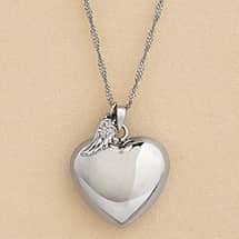Alternate image Chiming Heart Necklace