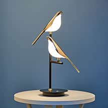 Alternate image Double Bird Table Lamp