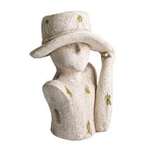 Alternate image Lady in Hat Planter