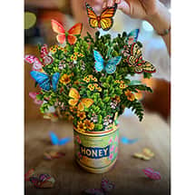 Alternate image Pop Up Flower Bouquet Card