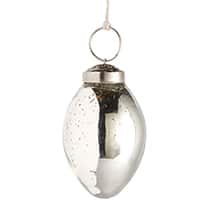 Alternate image Silver Mercury Glass Ornaments - Set of 9