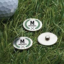 Personalized Laurel Wreath Markers