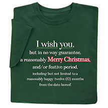 A Very Legal Christmas T-Shirt or Sweatshirt