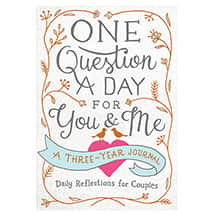 One Question a Day for You & Me, 3-Year Journal