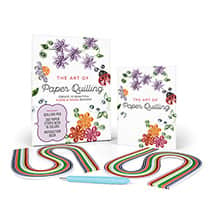 Alternate image The Art of Paper Quilling Kit