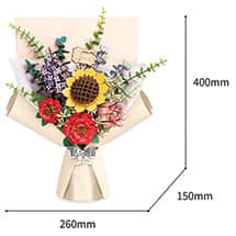 Alternate image DIY Wooden Flower Bouquet