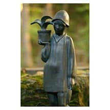 Alternate image Little Gardener Lawn Sculpture 38&#34; Bronze Finish by Sylvia Shaw-Judson