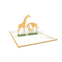 Alternate image Giraffe Family Lovepop Greeting Card
