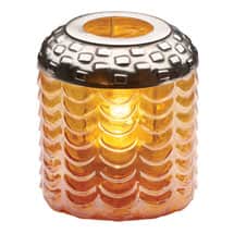 Alternate image Vintage-Style Glass Votive Lanterns Set