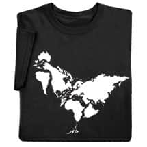 Alternate image World Chicken Map T-Shirt or Sweatshirt